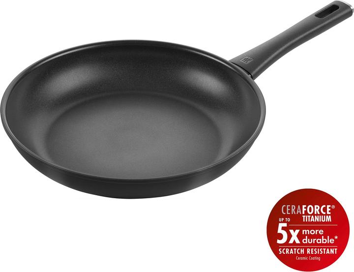 Actual product image Zwilling - Madura Plus Ceramic Fry Pan - Sort - 28 cm (28 cm, Frying pan, Ceramic)