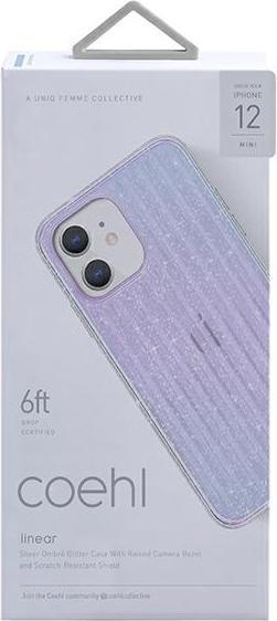 Immagine prodotto Uniq Custodia Coehl Linear per iPhone 12 mini 5,4" con polvere di stelle (Apple iPhone 12 mini)
