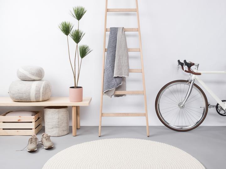 Produktbild Myfelt Linéa Filzkugelteppich (Ø 140 cm)