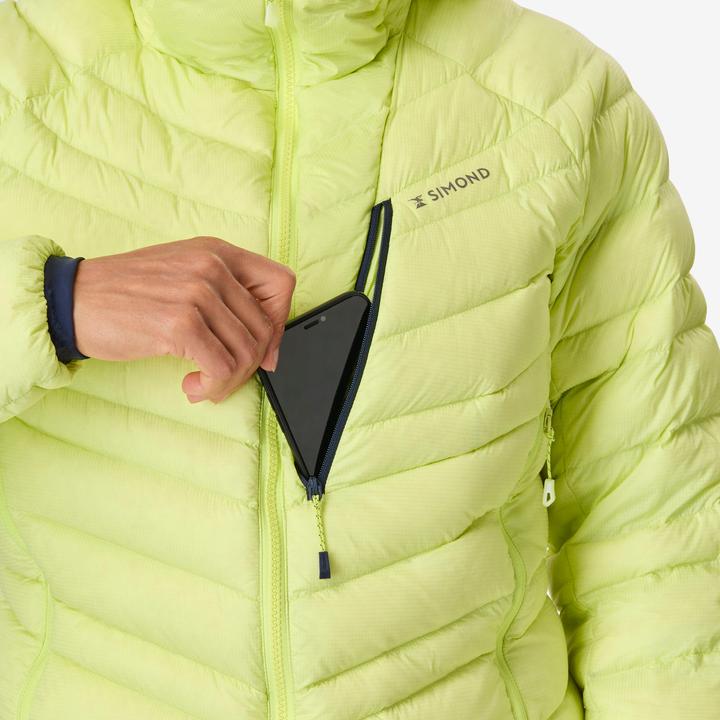 Image du produit Simond Veste de montagne basse pour femme - Lemon yellow (XL)