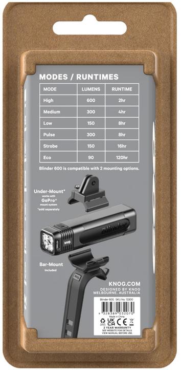 Produktbild knog. Blinder (600 lm)