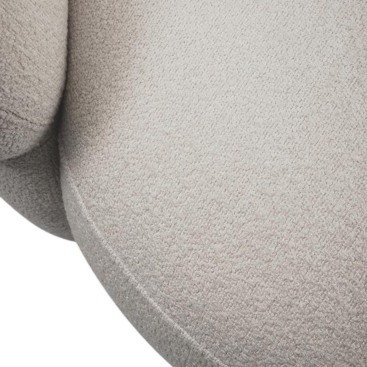 Produktbild Rivièra Maison San Remo Sofa Arm Left 3,5 Seater, peluche bouclé, natural grey