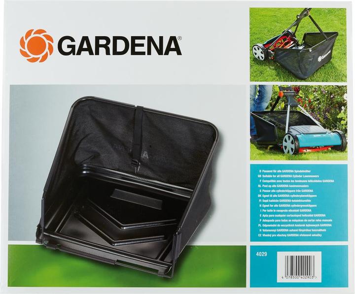 Produktbild Gardena Grasfangkorb (Rasenmäher, Grasfangkorb + Fangsack)