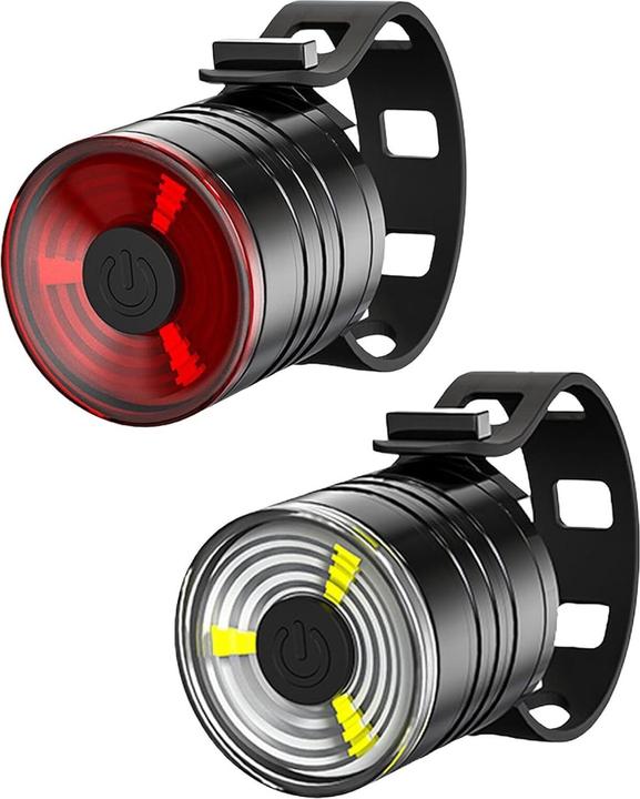 Actual product image Cbx Dual-Switch LED bike light set