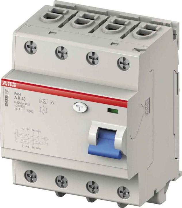 Produktbild ABB FI-Schutzschalter 4-polig 63A 0,03A