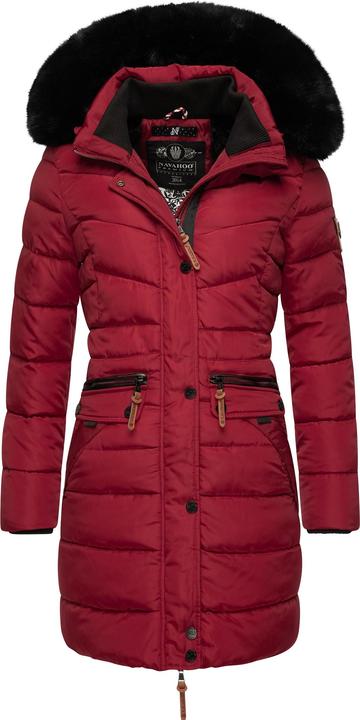 Dark Red with black fur