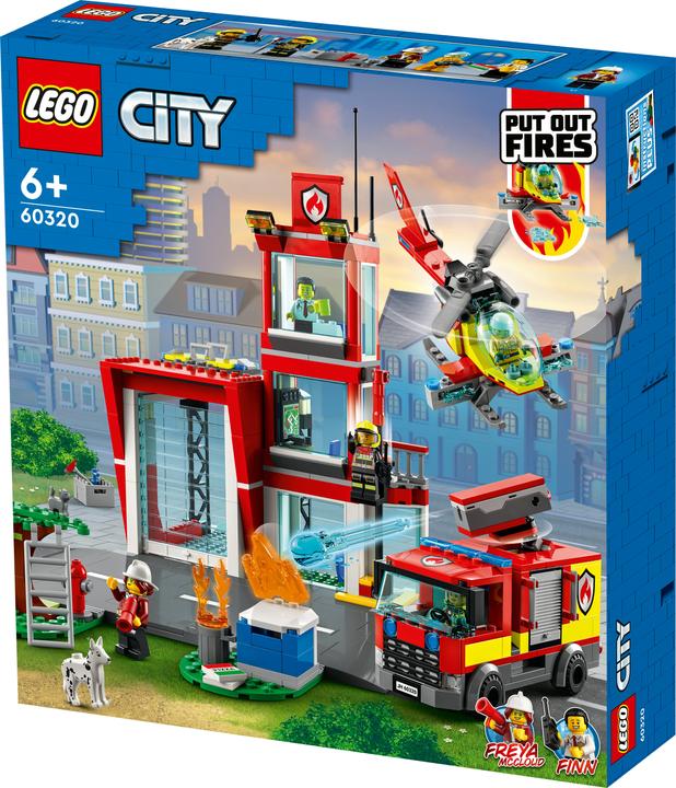 Actual product image LEGO Fire station (60320, LEGO City)