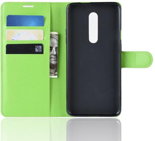 Actual product image MU Classic Litchi Leather Bookcover Series (OnePlus 7 Pro)
