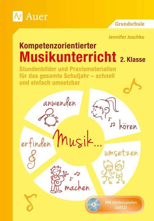 Actual product image Kompetenzorientierter Musikunterricht 2. Klasse (German, Jennifer Joschko, 2021)