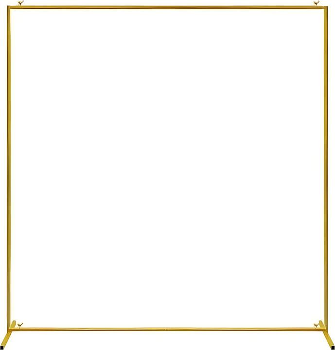 Immagine prodotto Milkii Supporto per decorazione di sfondo per baby shower/compleanno/quadro, oro, 200 x 200 cm