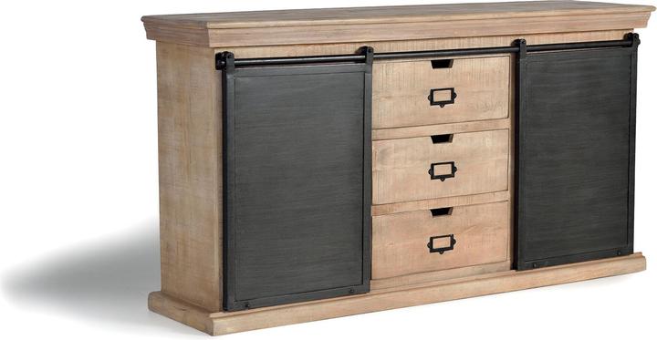 Giner & Colomer Sideboard Industrial Mango 160 (160 x 85 x 40 cm)