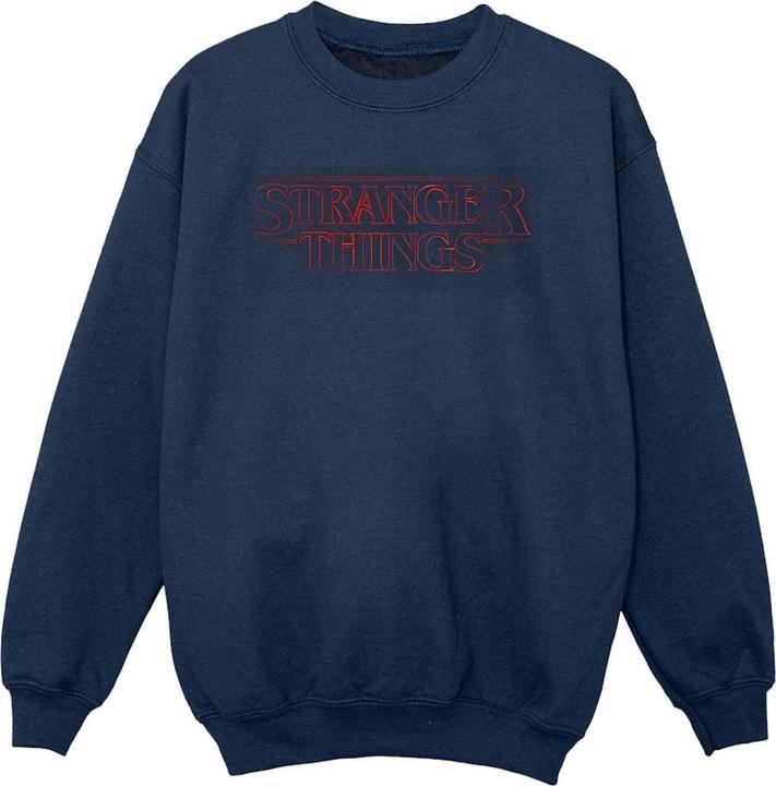 Netflix Stranger Things Glow Logo Sweatshirt Mädchen