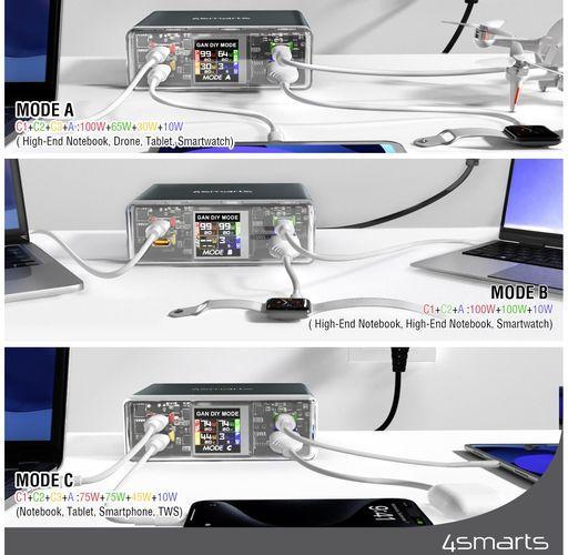 Actual product image 4smarts Lucid GaN DIY Mode (210 W)