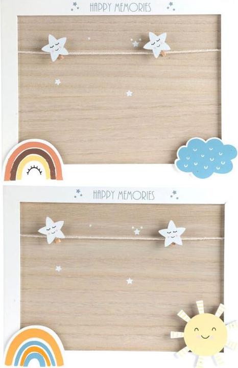 Memoboard MDF Regenbogen