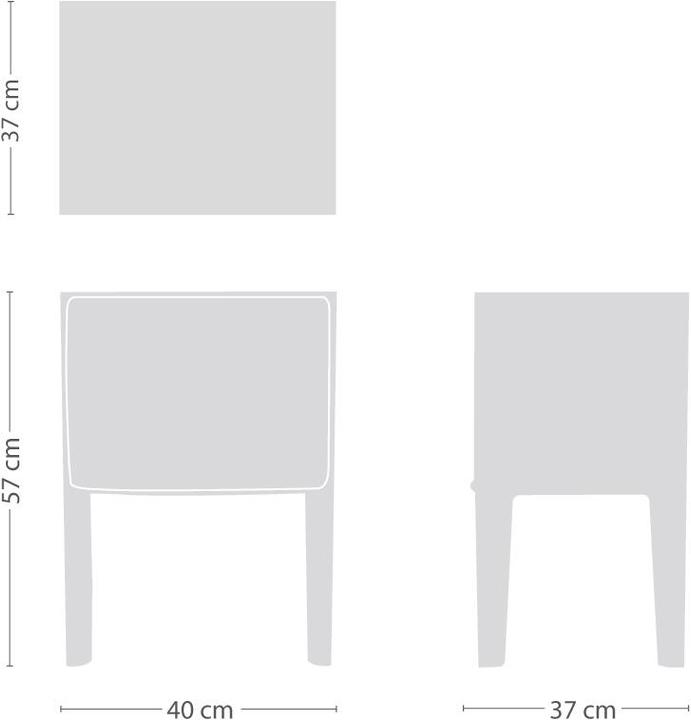 Image du produit Kartell Commode Ghost Buster (40 x 34 x 57 cm)