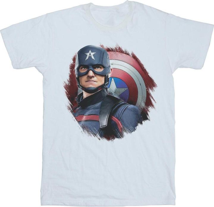 Image du produit - T-shirt THE FALCON AND THE WINTER SOLDIER CAPTAIN AMERICA STARE - Garçon (116)