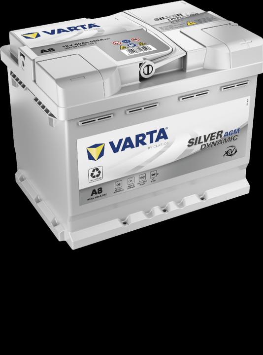 Produktbild Varta AGM A8 (12 V, 60 Ah, 680 A)