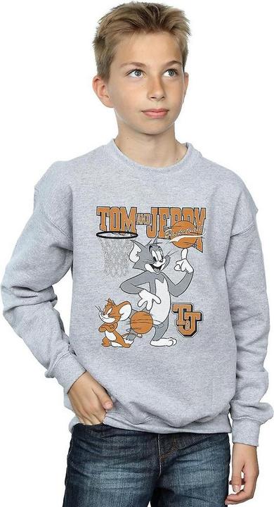 Produktbild Tom & Jerry Boys Spinning Basketball Sweatshirt (140, 146)