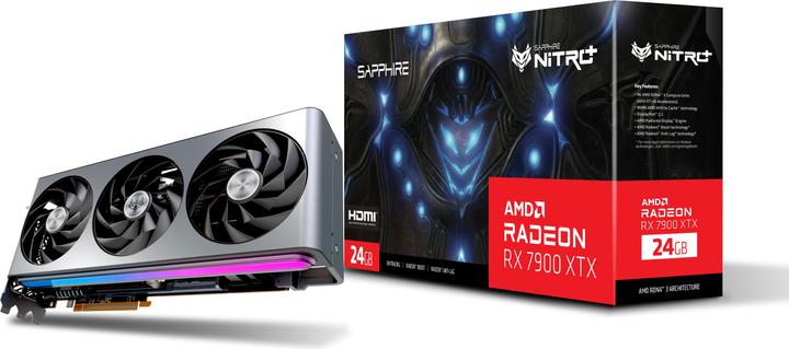 Actual product image Sapphire Nitro+ Radeon RX 7900 XTX Vapor-X (24 GB)