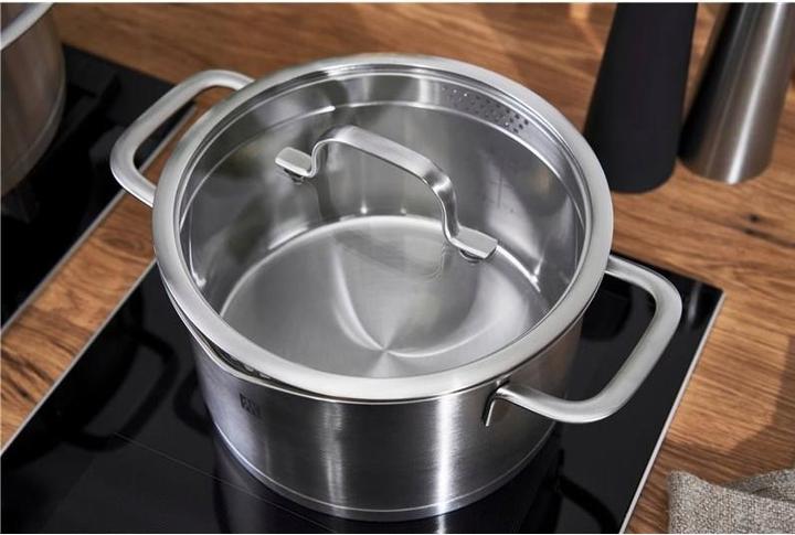 Actual product image Zwilling 1009154 TrueFlow Cookware Set (24 cm, Pan set + pot set, Stainless steel)