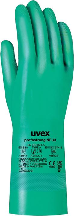 Uvex Safety Chemikalienschutzhandschuh (10)