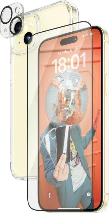 Image du produit PanzerGlass Pack 3 en 1 (1 pièce(s), Apple iPhone 15 Plus)
