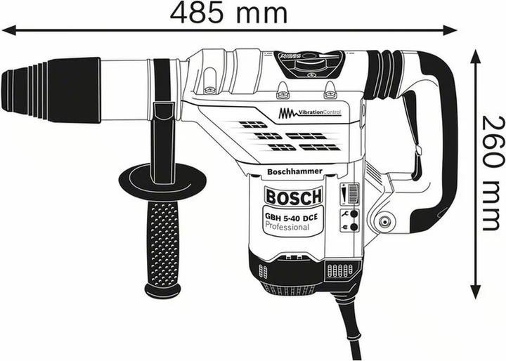 Productafbeelding Bosch Professional Gbh 5-40 Dce (Elektrische stroom)