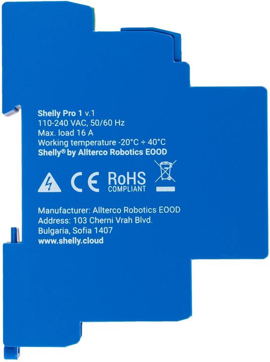 Produktbild Shelly Pro 1 (Schaltaktor)