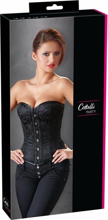 Image du produit Cottelli Collection Corsage à jarretelles noir (L)