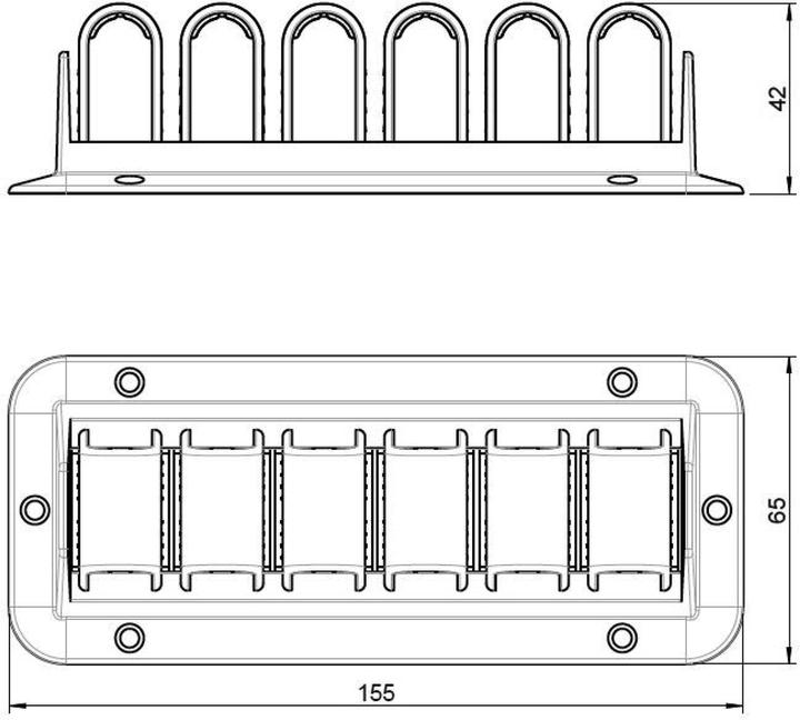 Produktbild OK-Line Kabelklemme Catch Up (Kabelkanal, 15.50 cm)