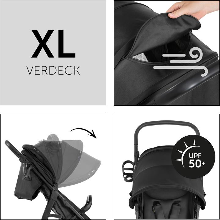 Actual product image Hauck Rapid 4D Air Black