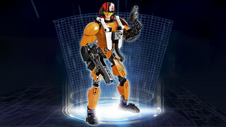 Actual product image LEGO Poe Dameron (75115, LEGO Star Wars)