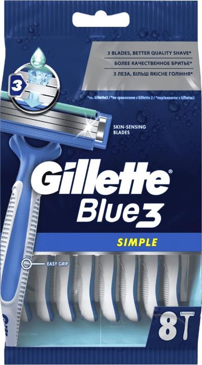 Actual product image Gillette Blue Simple3