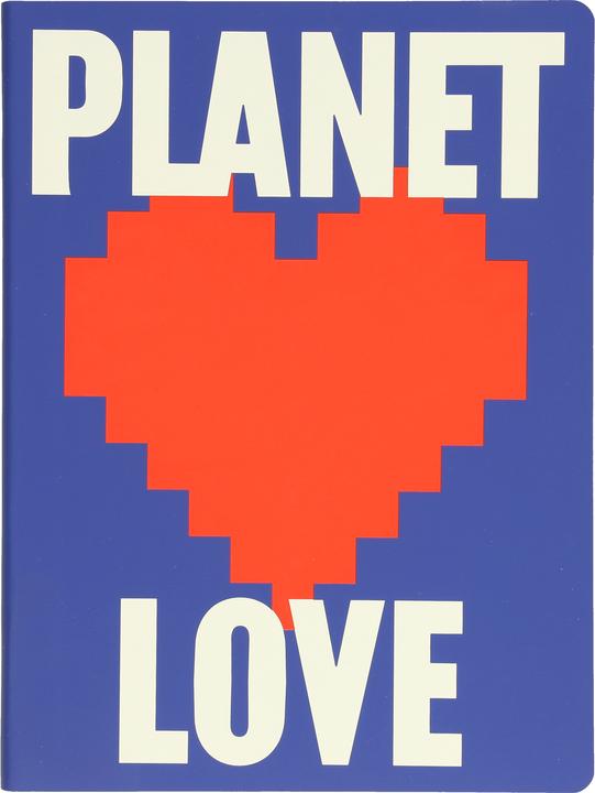 Nuuna Graphic L, Planet Love (22 x 16.5 cm, Gepunktet, Weicher Einband)