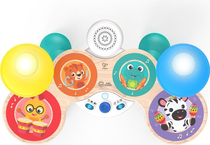 Actual product image Hape Deluxe Magic Touch Drum (German, English, French, Italian)
