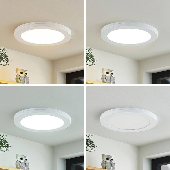 Produktbild Prios Aureka LED-Deckenlampe, Sensor, 22,5 cm (1500 lm)