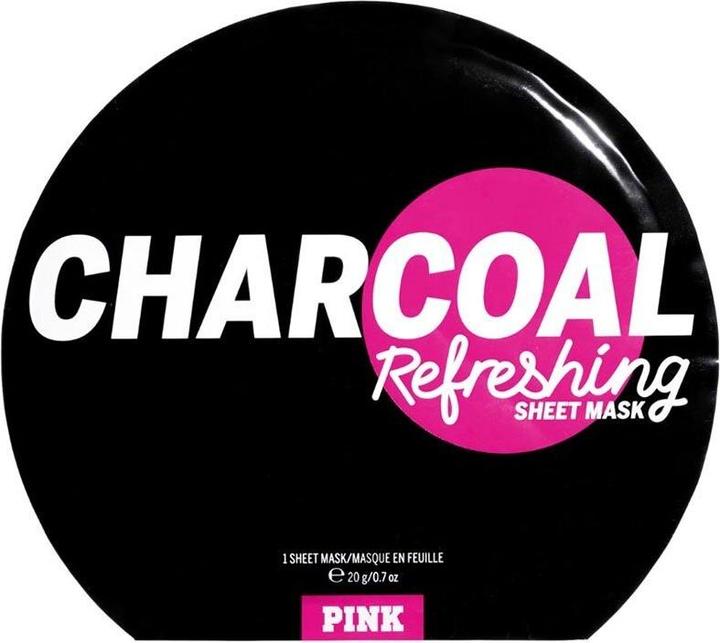 Produktbild Victoria's Secret Pink - Charcoal Refreshing Sheet Mask - Facial Mask 1.0ks (L)