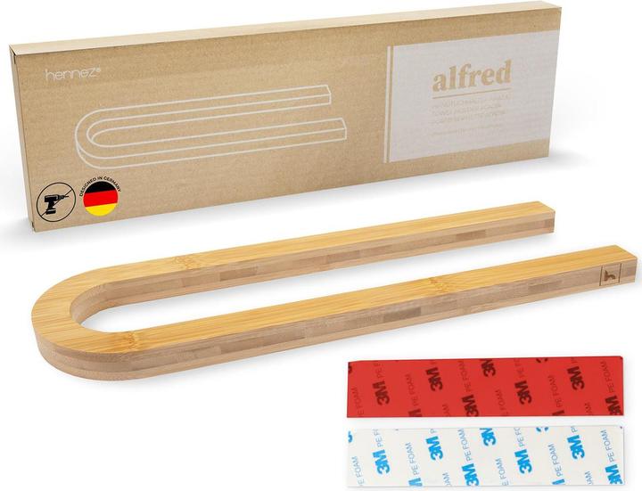Produktbild Hennez Handtuchhalter Alfred 35 x 10 cm, Natural