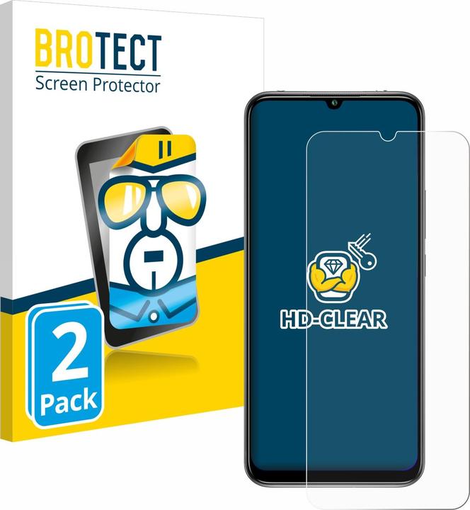 Actual product image BROTECT Screen Protector Clear (2 Piece, Mi 10 Lite)