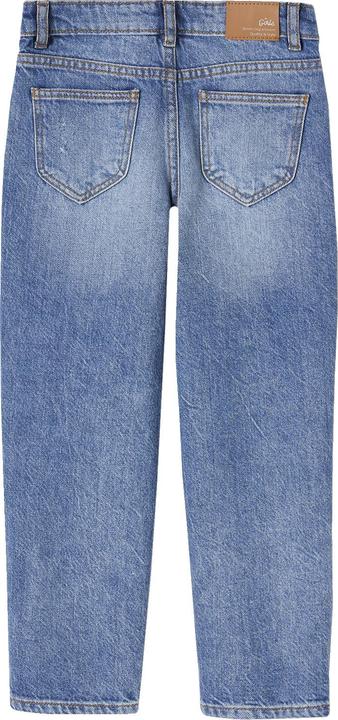 Actual product image Vertbaudet Straight girls' jeans, REGULAR waist (110)