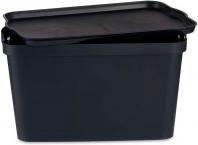 Image du produit Kipit boîte en plastique avec couvercle 24l anthracite (24 l)