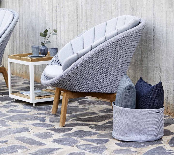 Actual product image Cane-line Soft Rope Basket Panier Large rond Ø 50cm (50 x 34 cm)