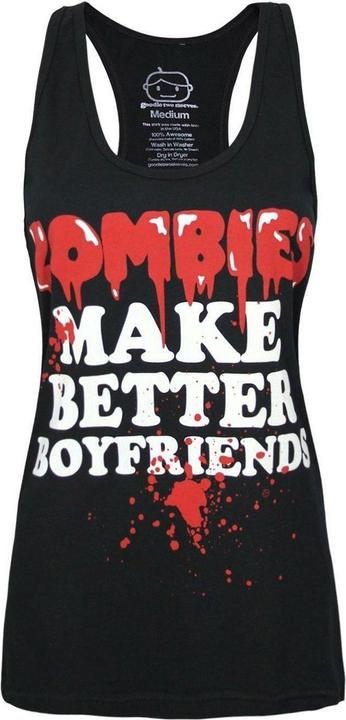 Immagine prodotto Goodie Two Sleeves Zombies Make Better Boyfriends Canotta Donna (L)
