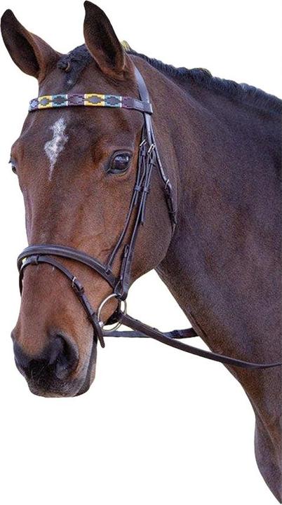 Universal Textiles Horse browband leather polo