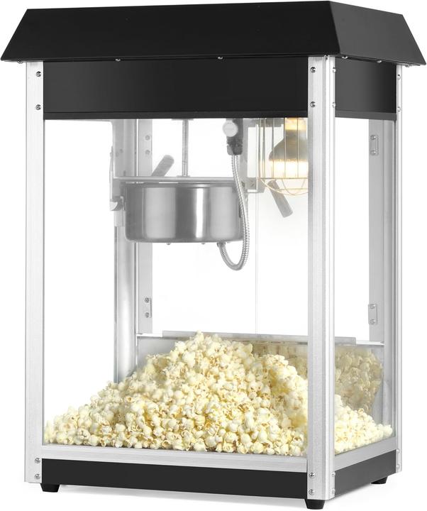 Produktbild Hendi Popcornmachine - Zwart - 230V/1500W - 560x420x(H)770mm 282762 - Horeca & Professioneel