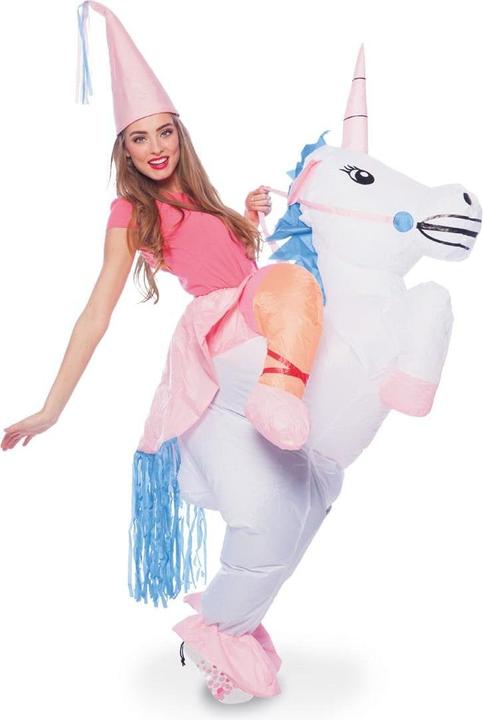 Actual product image Bersinger Unicorn costume inflatable (One size)