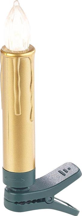 Image du produit Lunartec Lot de 20 bougies LED pour sapin de Noël avec télécommande et minuterie (20 x)