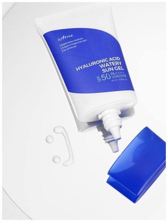 Immagine prodotto Isntree Hyaluronic Acid Watery Sun Gel (Crema solare viso, SPF 50, 50 ml)