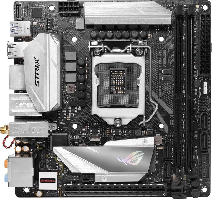 Image du produit ASUS Strix Z370-I Gaming (LGA 1151, Intel Z370, Mini-ITX)