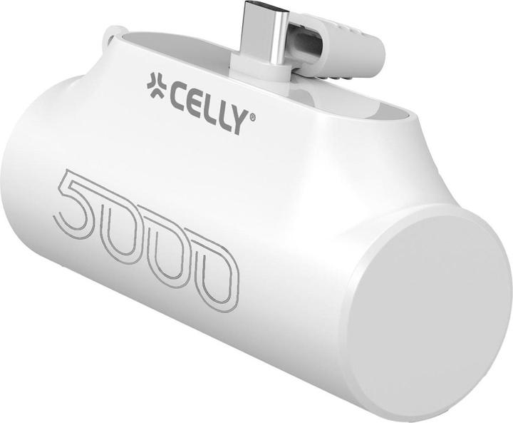 Produktbild Celly PowerBank Compact Usb-C 5000mAh (5000 mAh, 10.50 W)